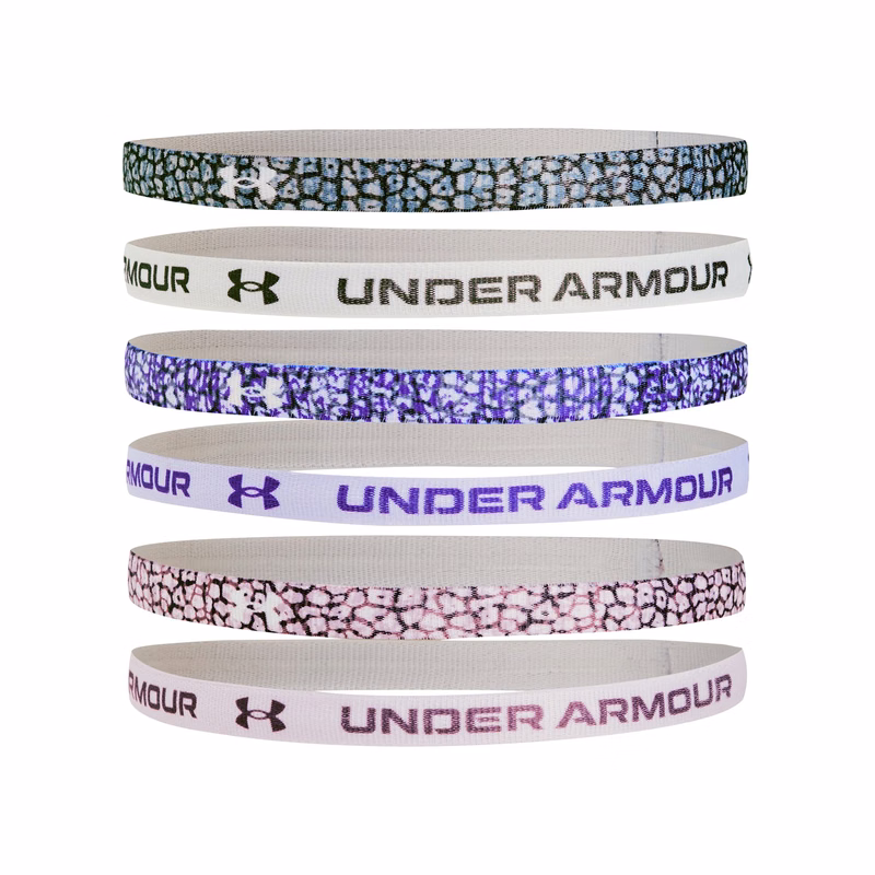 UA Graphic Girls' 6 Pack Headbands