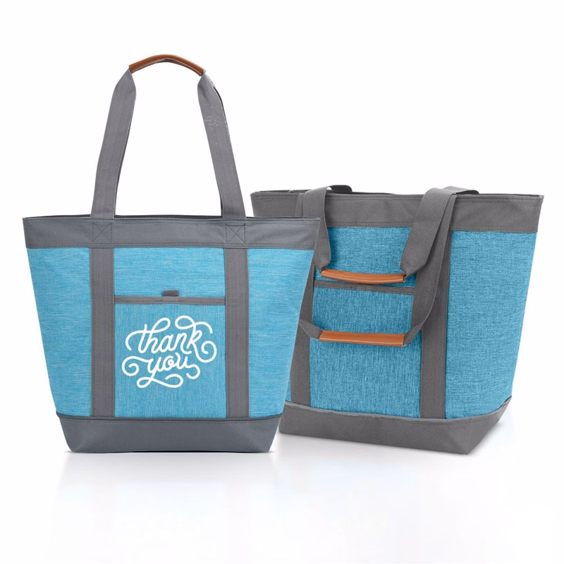 28 Can Insulated Beach Cooler Tote Bag ( 13" x 15" x 8" )