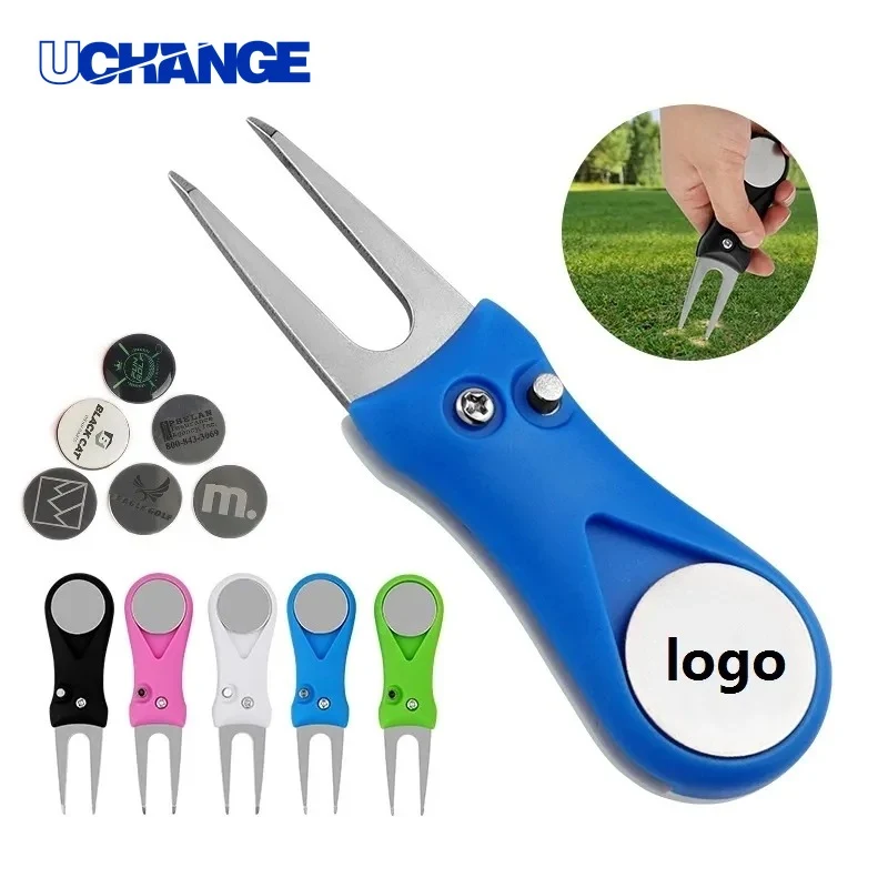 Foldable Golf Green Fork Tool for Golf 1