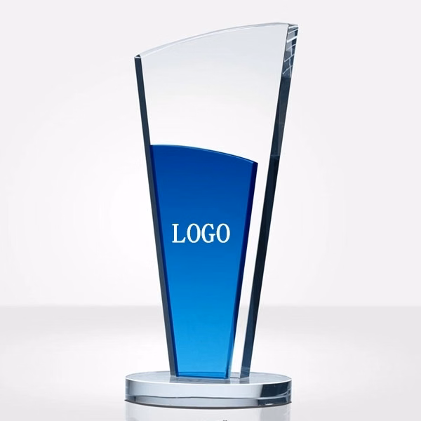 Crystal Glass Award Trophy