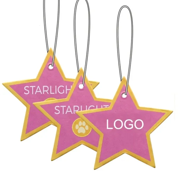 Star Shaped Paper Air Freshener 1