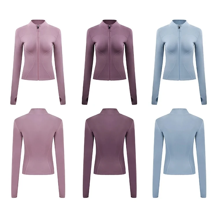 Full Zip-up Yoga Jacket 1