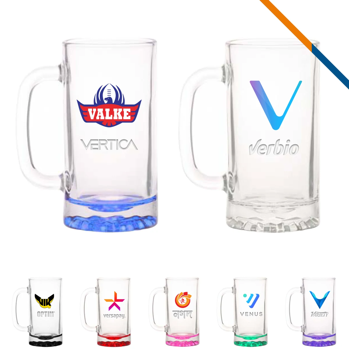 Libbey Endom Beer Mugs - 16 OZ. 1