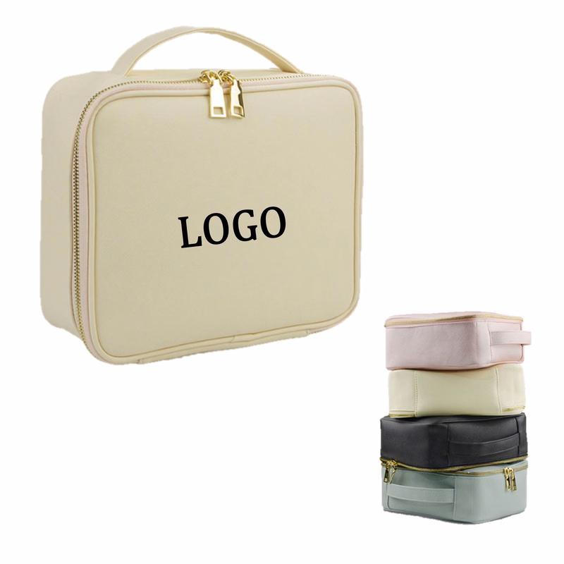 Portable PU Cosmetic Organizer