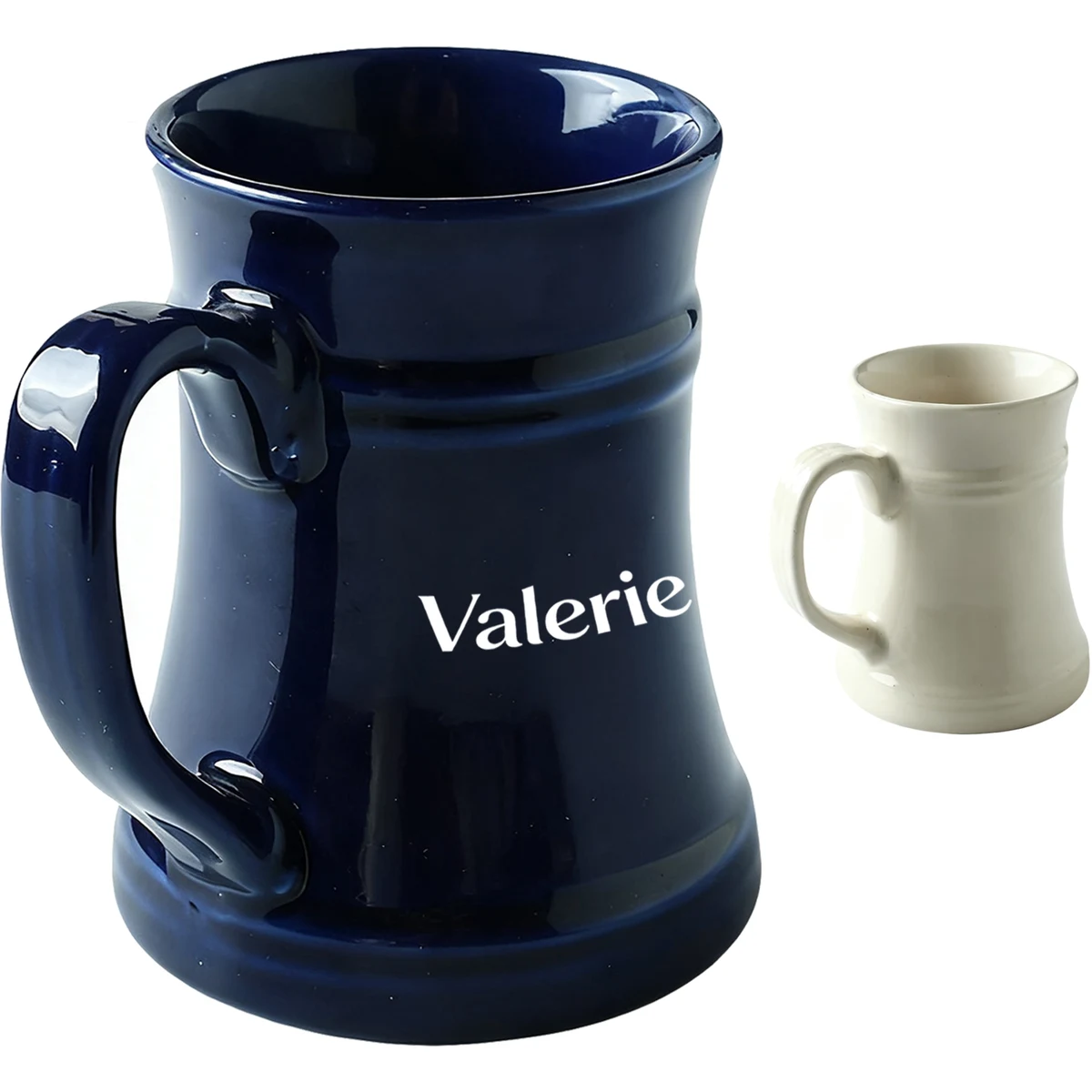 17 oz Ceramic Coated Craft Beer Tankard Mug 1