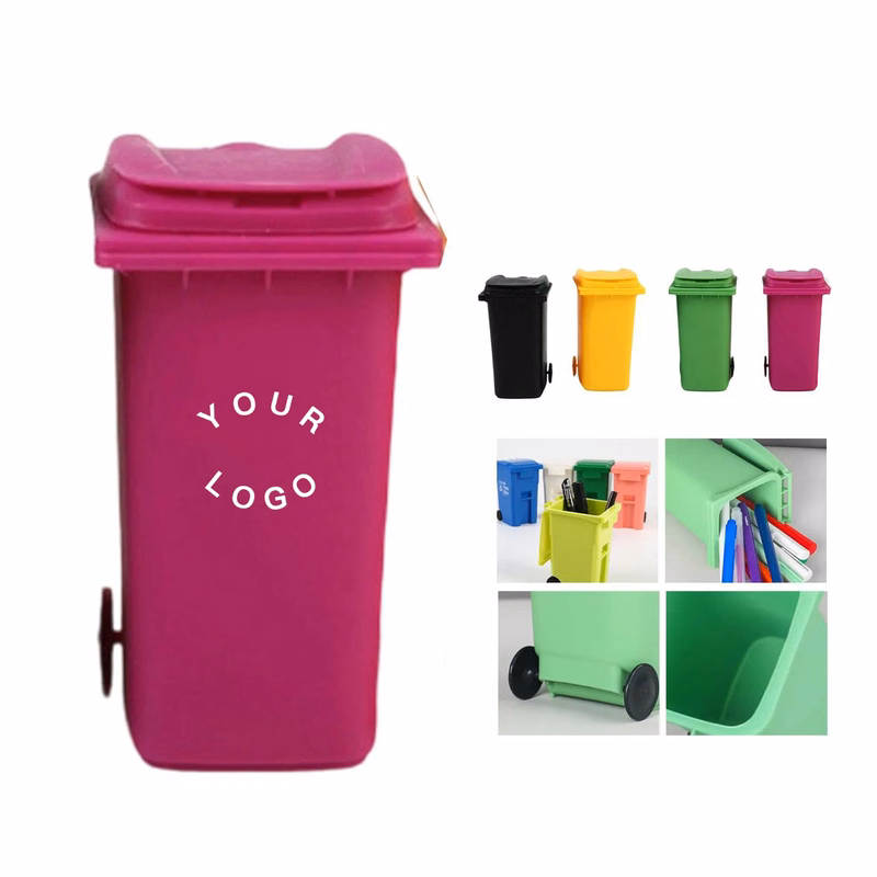 Novelty Office Pen Cup Waste Bin Design
