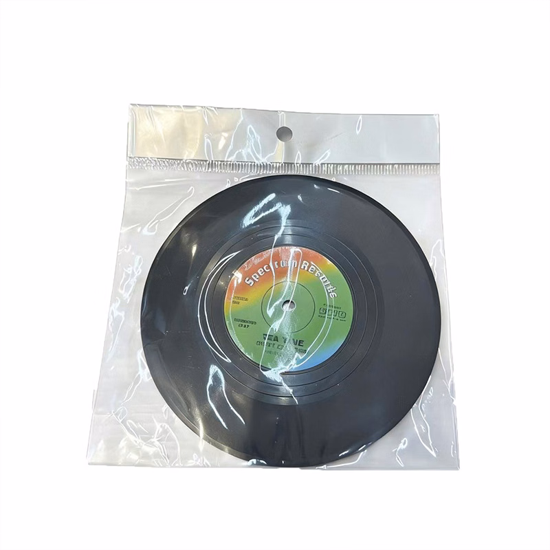 Retro Vinyl Record Silicone Coaster