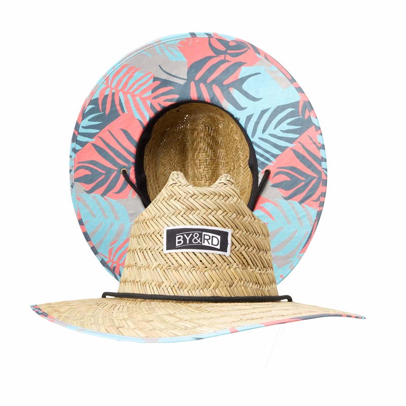 Full Color Custom Lifeguard Straw Hat