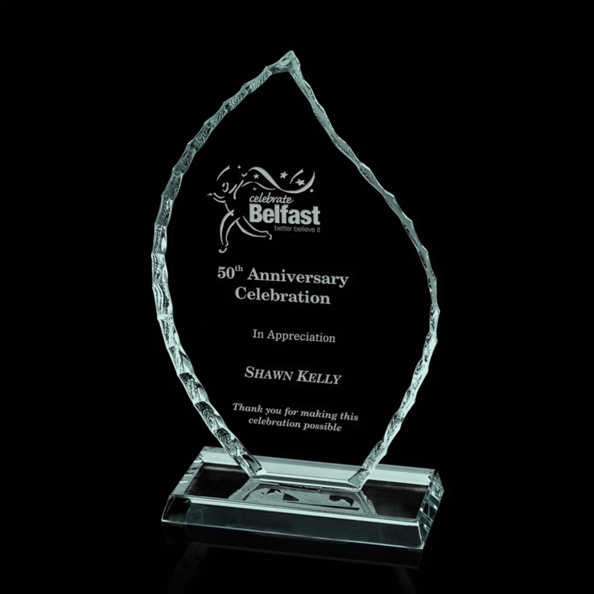 Iceberg Flame Award - Jade 1