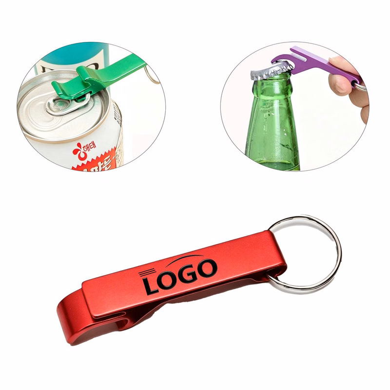 Personalized Beer Bottle Opener Key Ring
