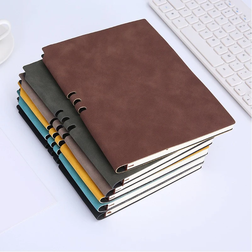 Lined Journal Soft Cover Notebook with Pen Loop 1