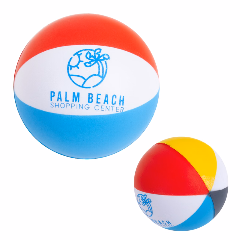 Beach Side Stress Ball (1 Color Imprint)