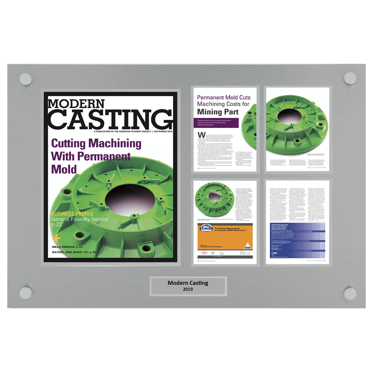 Keystone Media Award Plaque 1