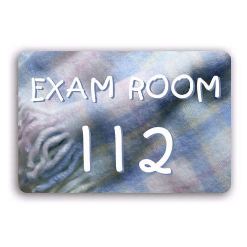 Rectangular Nameplate w/Rounded Corners (4"x6") Rectangle