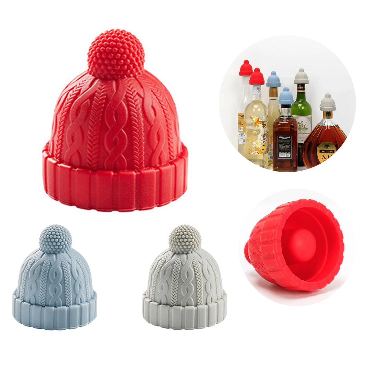 Cap Silicone Wine Bottle Stopper 1