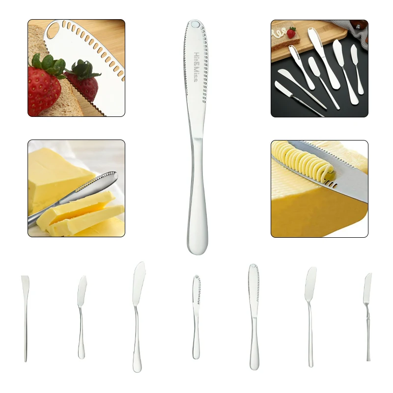 Stainless Steel Butter Spreader, Knife - 3 in 1 1