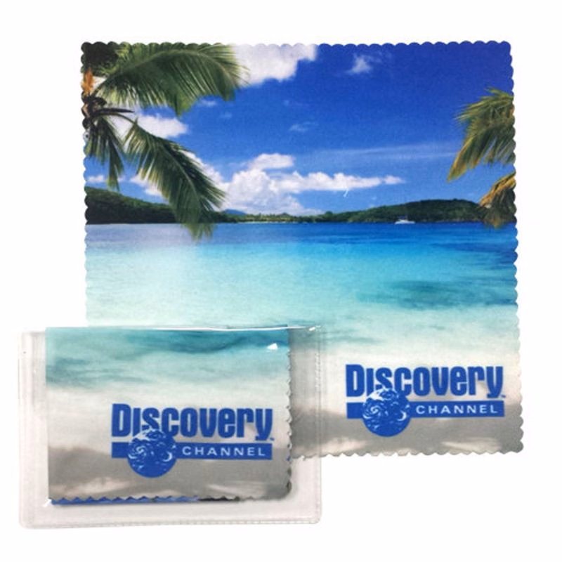 Microfiber Full Color Cloth 6x6 in Pouch