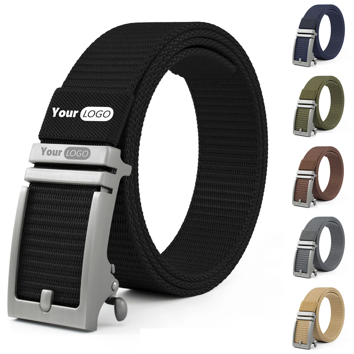 Mens Fashion Belt Nylon Fabric 1