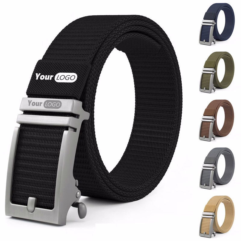 Mens Fashion Belt Nylon Fabric