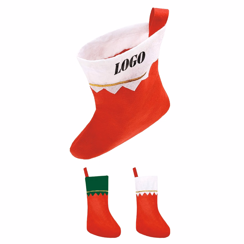 Red Non-Woven Christmas Stocking