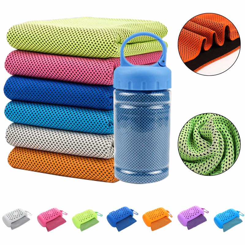Cooling Towel Portable Silicone Case