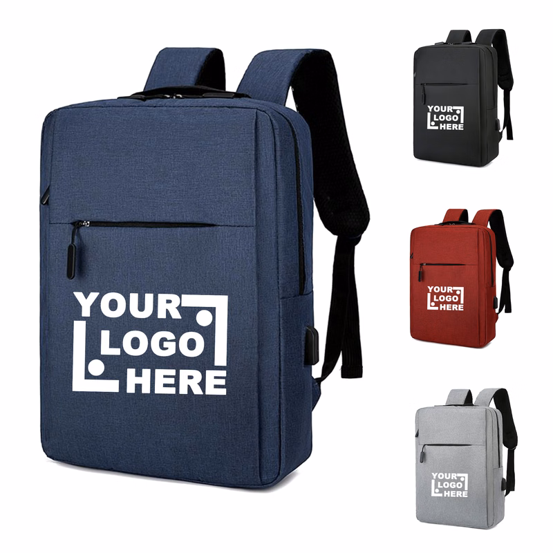 Simple Solid Color Laptop Bag