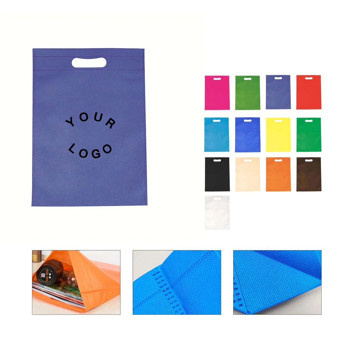 Reusable Nonwoven Tote for Shopping and Events 1