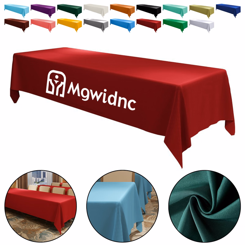 79x118" Rectangle Tablecloth for Conference