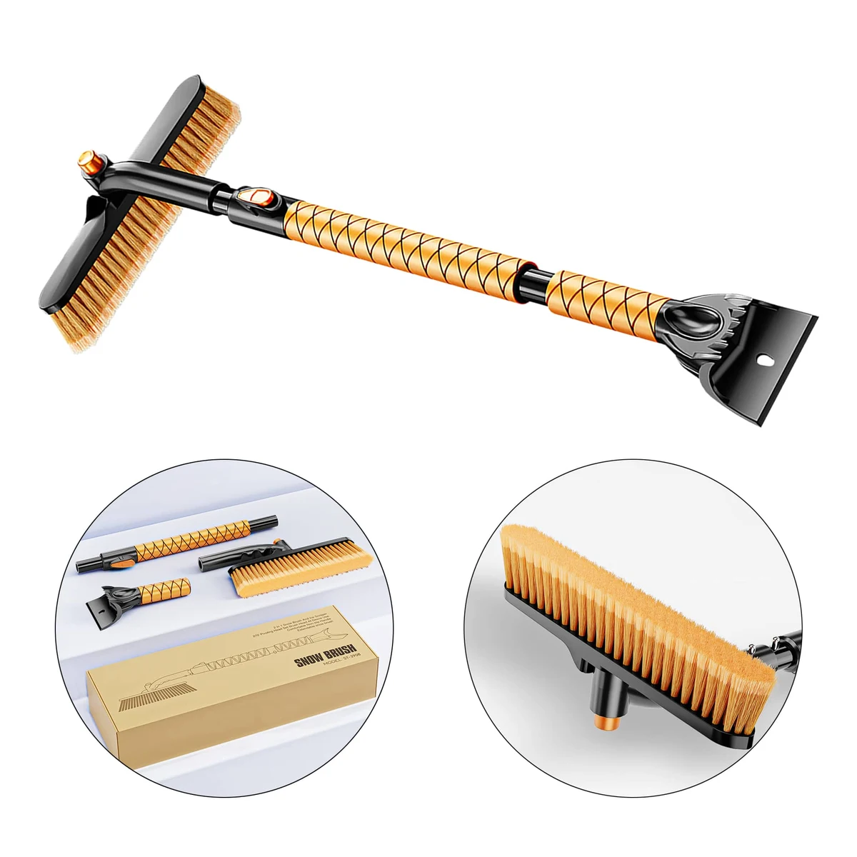 Winter Snow Broom Scraper 1