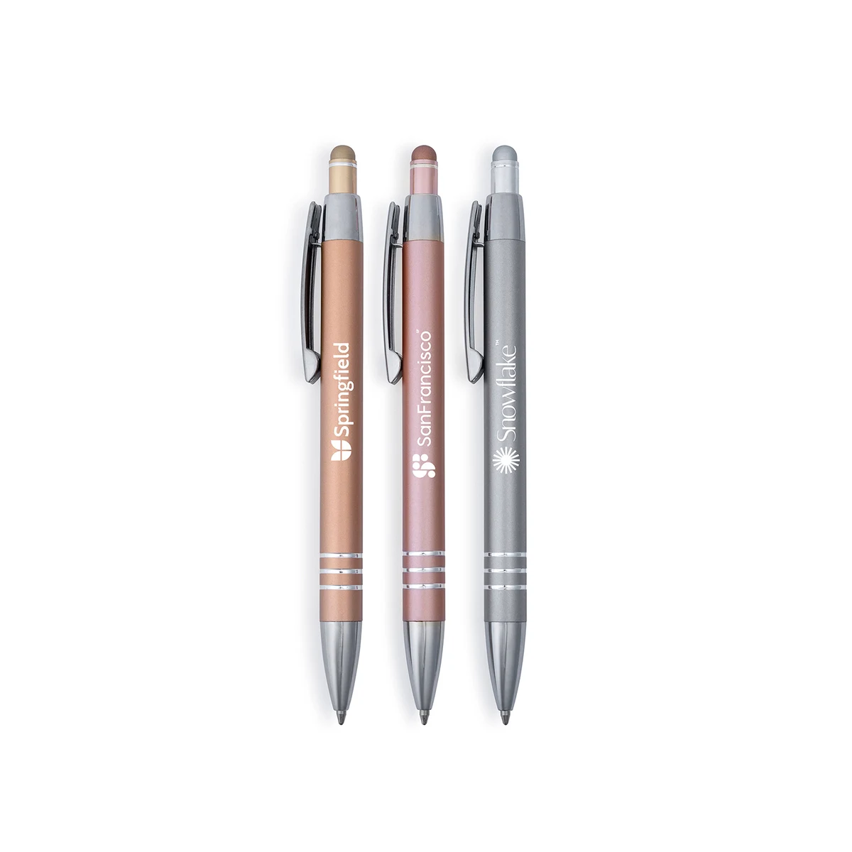 Broadway Stylus Metallic Click Metal Pen (CLOSEOUT) 1