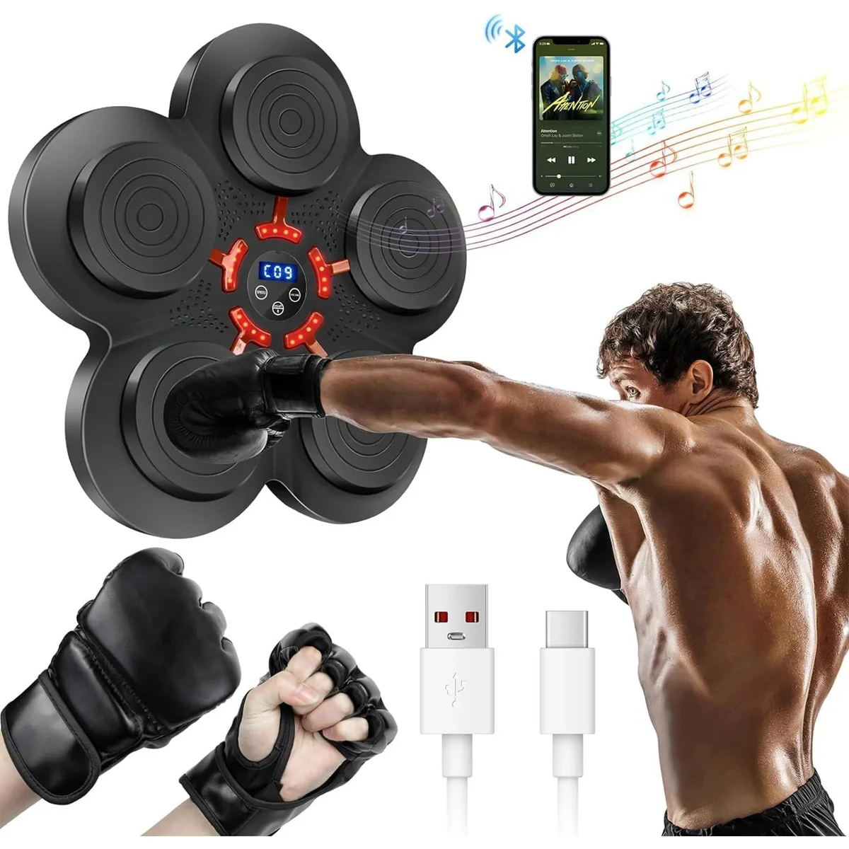 Music Boxing Machine with Bluetooth 1