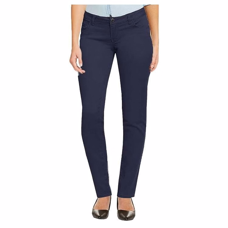 Girls Super Stretch Pants - Size 18 Navy
