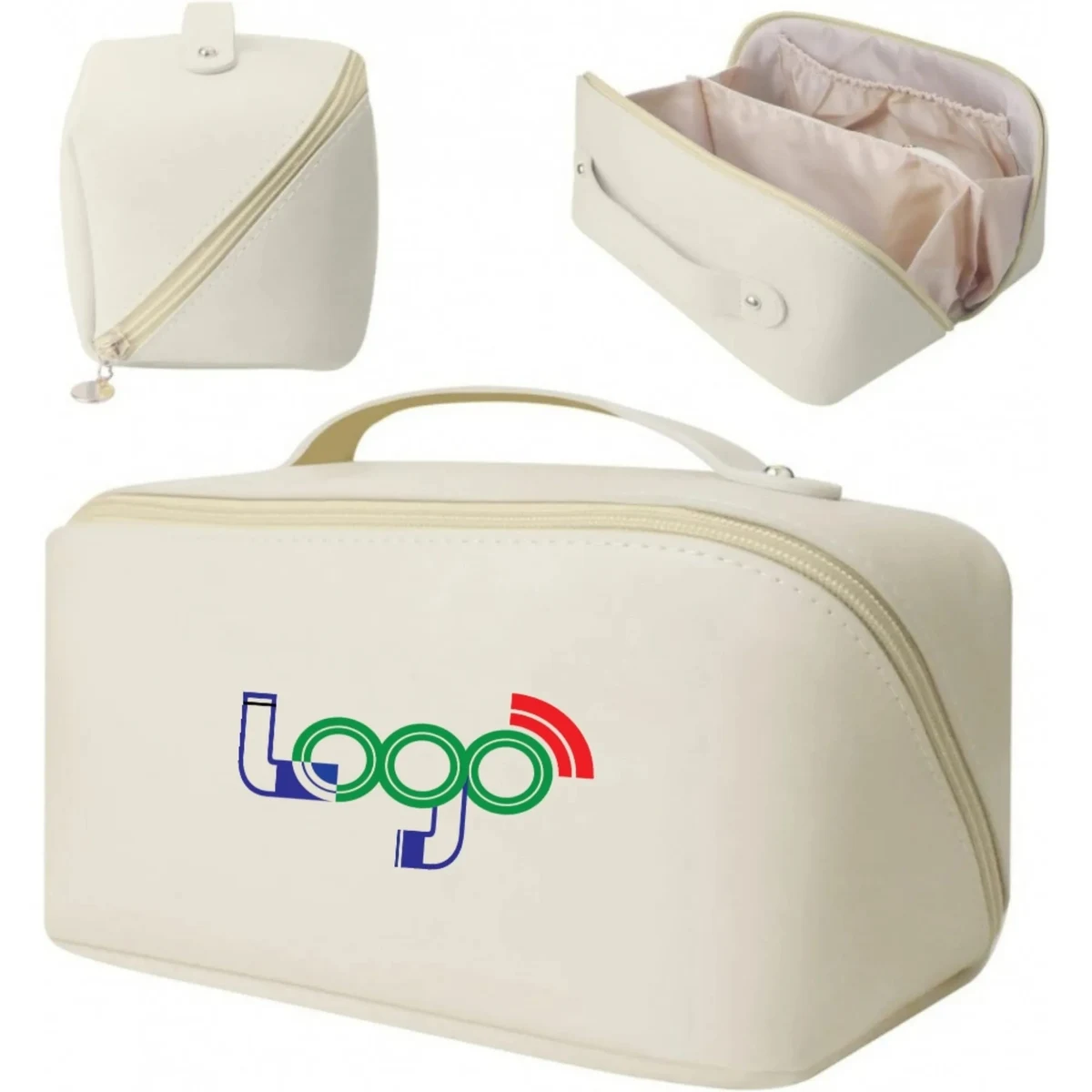 Fashionable Portable Pu Cosmetic Bag 1