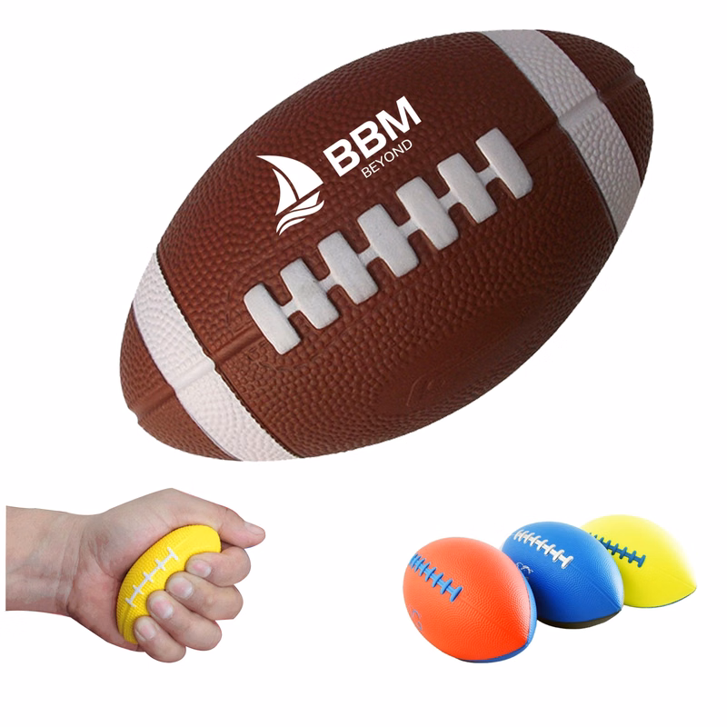 3" PU Football Stress Reliever