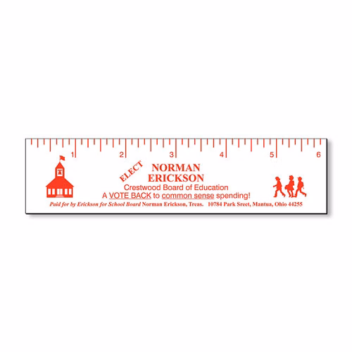 Magnet - 6x1.5 Square Corners 40 Mil Outdoor Safe