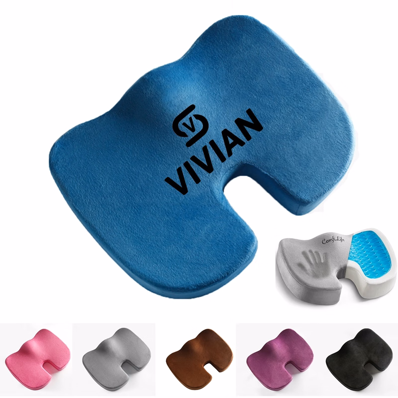 Memory Foam Seat Cushion For Office Chairs, Wheelchair