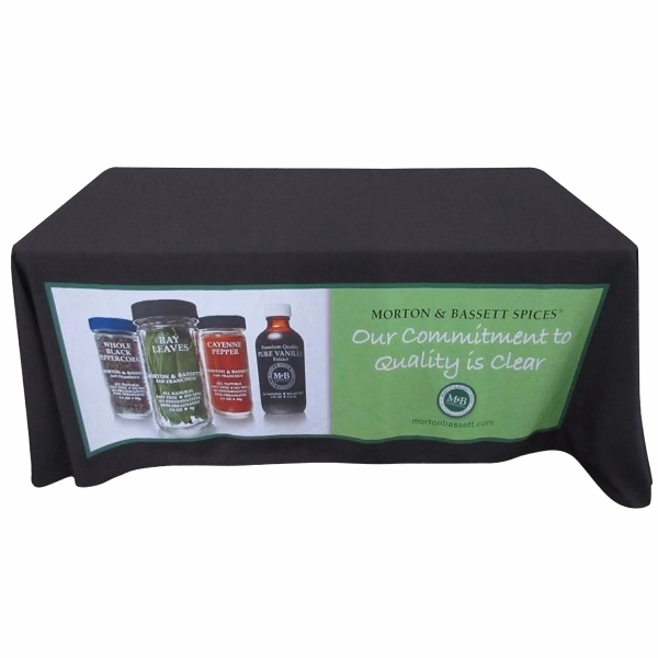 Table Throw /Table Cover for 4' table,  full color
