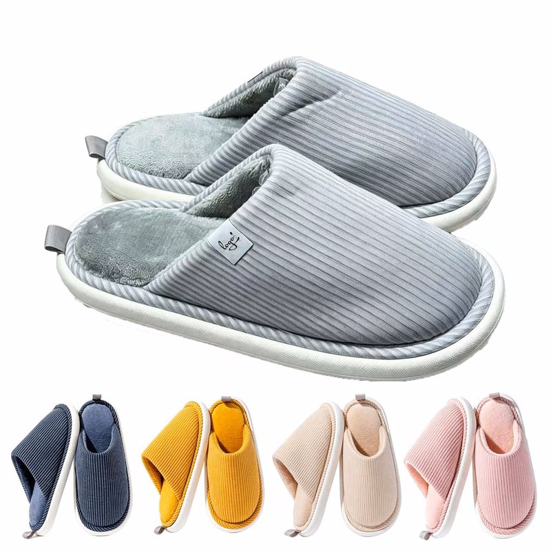 Plush Non Slip Indoor Slippers