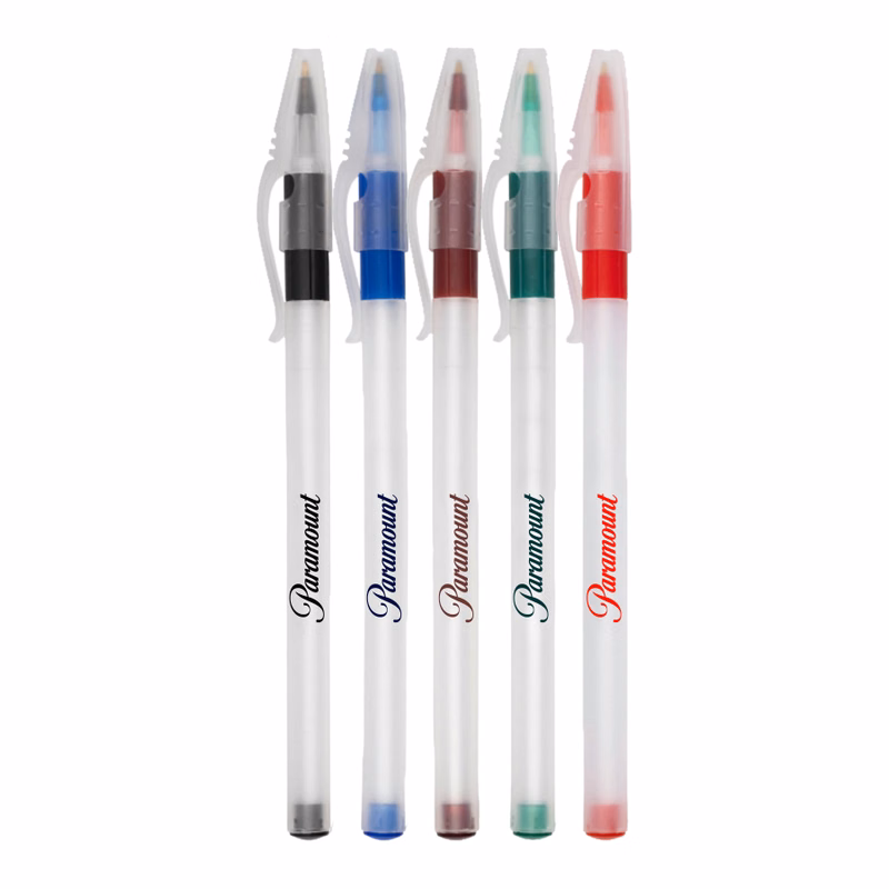 Union Printed - Classic Frosted Stick Pen with Grip