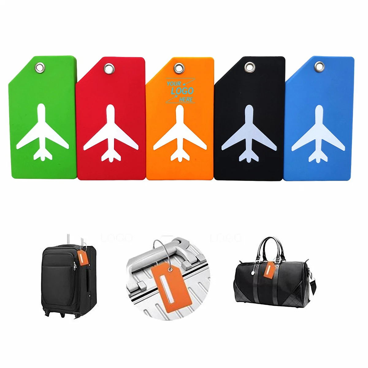 Personalized Silicone Luggage ID Tag 1