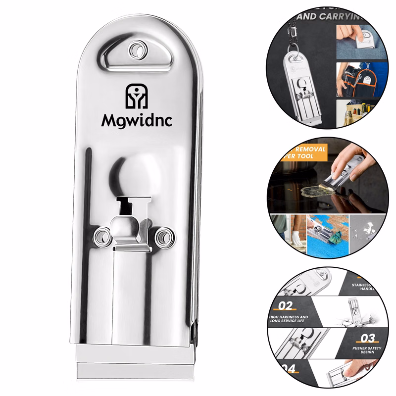 Multi-function Stainless Steel Scraper with 5 Blades