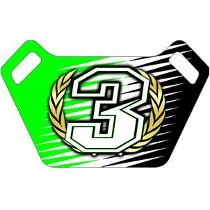 Acrylic: Pit Board Shape 8", Clear 1/8" thick, HD 1