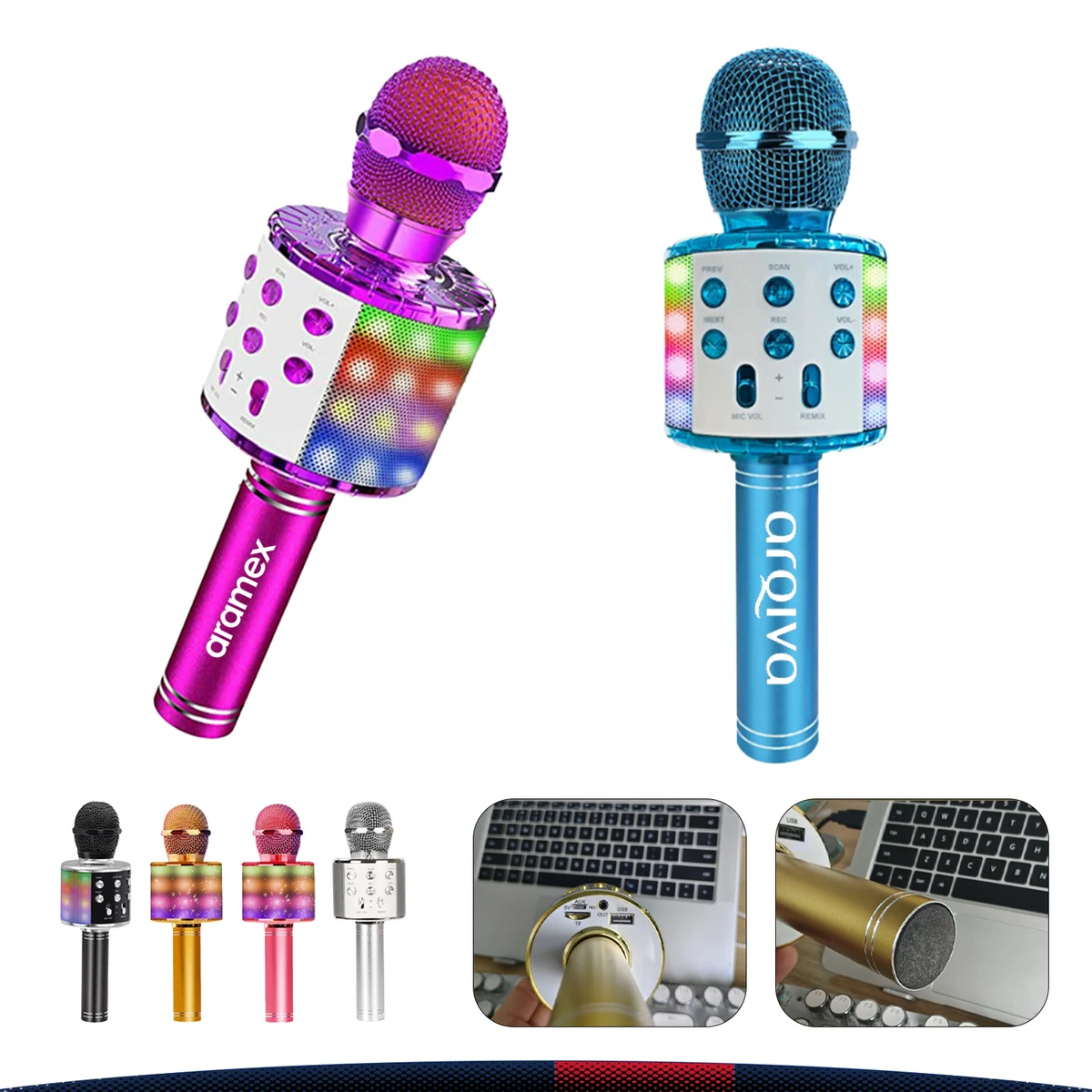Dancing Lights Microphone 1