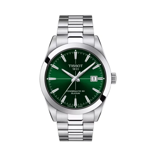 Tissot Gentleman Powermatic 80 Silicium Stainless Steel Watch 1