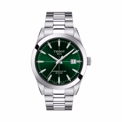 Tissot Gentleman Powermatic 80 Silicium Stainless Steel Watch