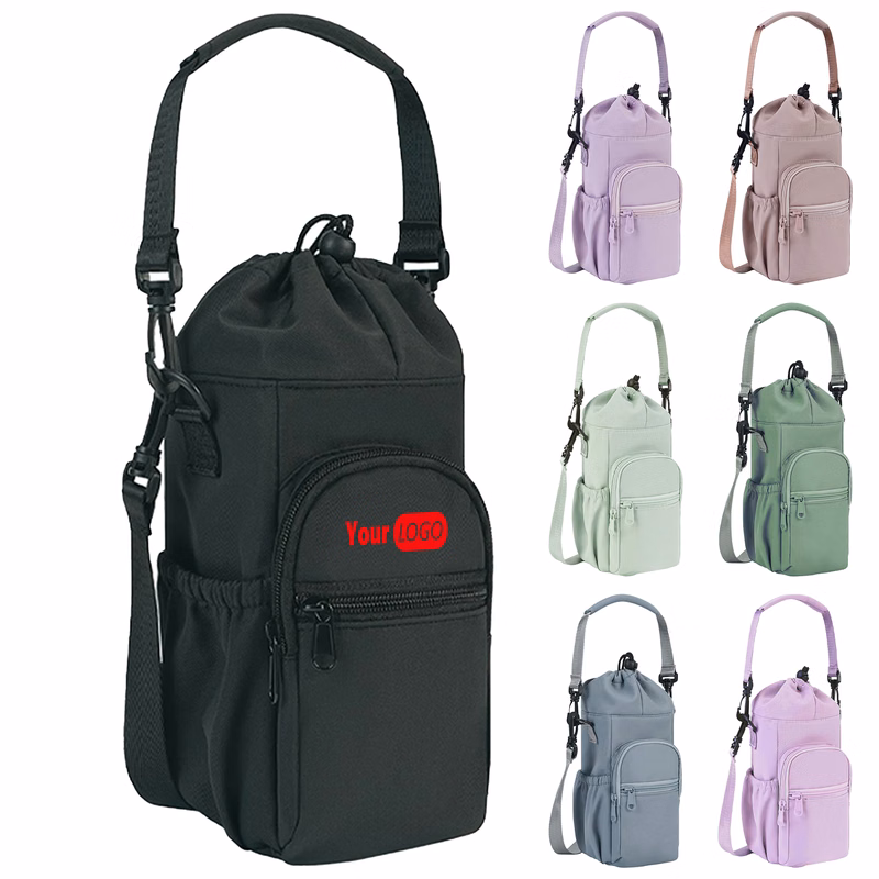 Other Fabric Insulated Water Bottle Cover That Can Be Slung Diagonally