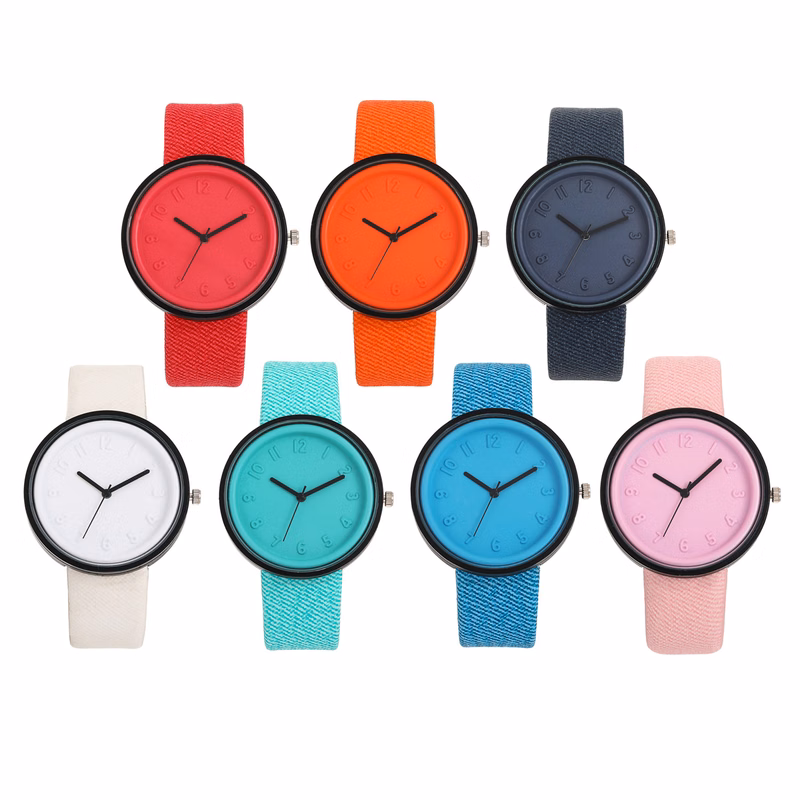 Wristwatches Jelly Colorful