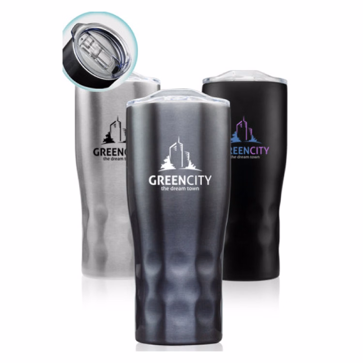 25 oz. Grip Stainless Steel Tumbler - BPA Free