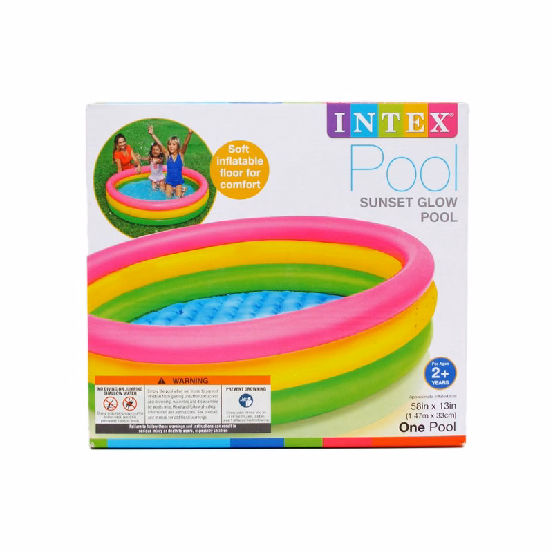 Intex Sunset Glow Inflatable Pools 58" x 13"