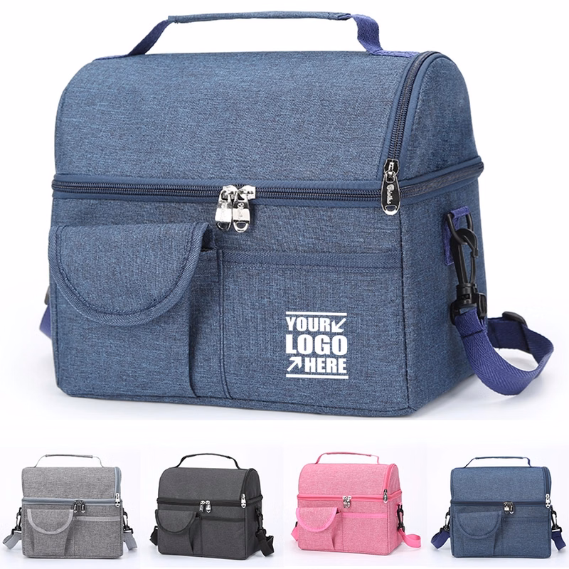 2 Container Insulated Lunch Bag